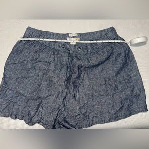 C & C California 100% Linen Shorts XL